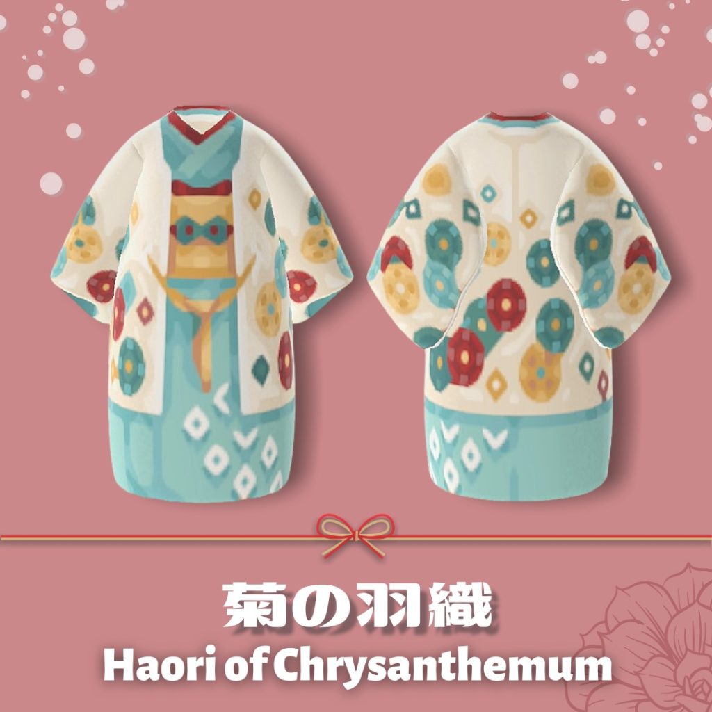 haori of chrysanthemum