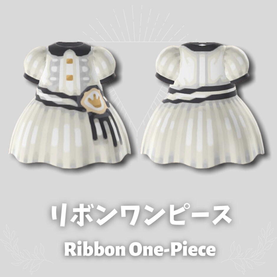 ribbon one-piece